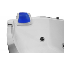 Wanna łazienkowa SPA z hydromasażem MO-0055 BLU 2-osobowa 175x89x60cm