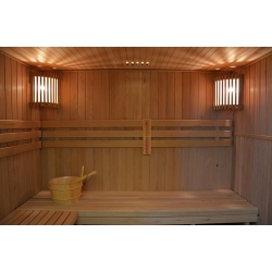 Sauna sucha z piecem MO-EA4 4/5-osobowa 200x180x200cm