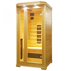 Sauna na podczerwień MO-C1 kwarcowe 1-osobowa 90x90x190cm
