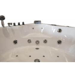 Wanna łazienkowa SPA z hydromasażem MO-1638 2-osobowa 152x152x55cm