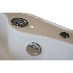 Wanna łazienkowa SPA z hydromasażem MO-1638 PLUS 2-osobowa 150x150x57cm