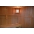 Sauna sucha z piecem MO-EA4 BIANCO 4-osobowa 180x160x200cm
