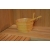 Sauna sucha z piecem MO-EA4 NERO 4-osobowa 180x160x200cm