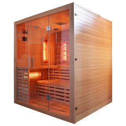 Sauna na podczerwień MO-EA4R 4-osobowa 180x160x210cm