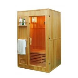 Sauna sucha z piecem HARVIA MO-EN2 2-osobowa 121x106x192cm